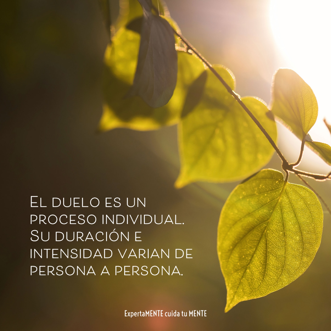 el duelo varia de persona a persona