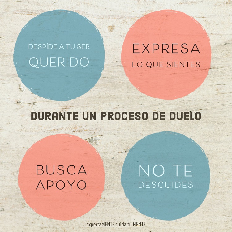 Consejos duelo - expresa lo que sientes
